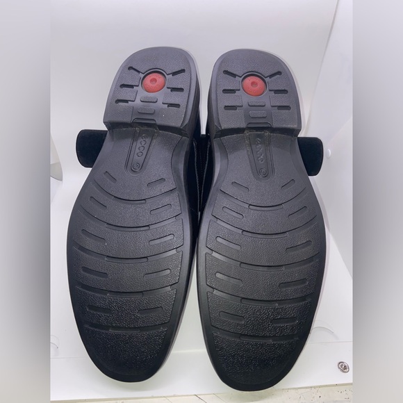 ECCO~Holton~Mens Black Leather Lace Up Oxford Dress Shoes~EU 48 US 14/14.5~EUC - Picture 4 of 7